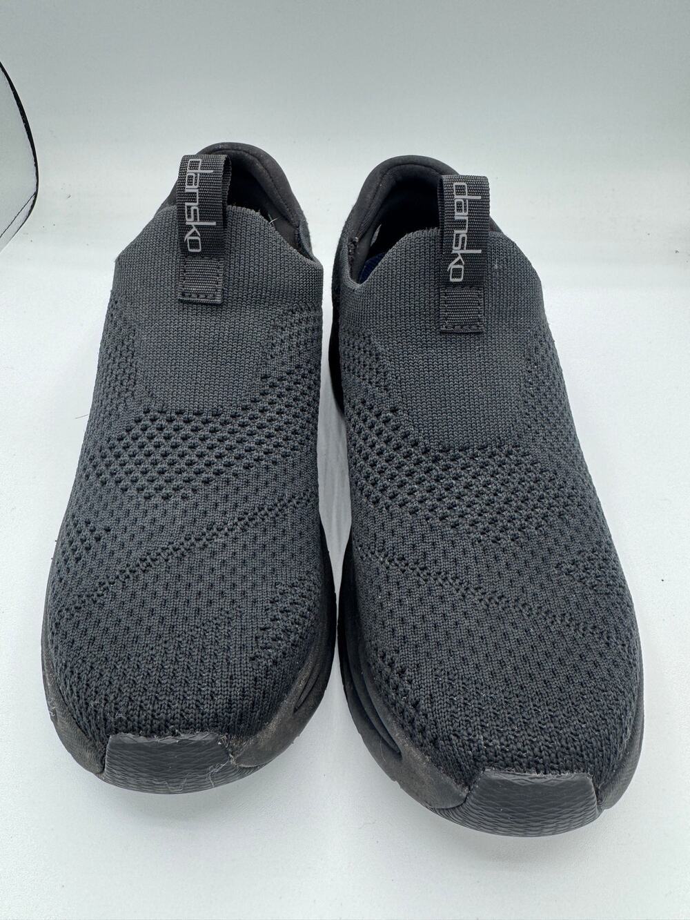 Dansko Women’s Black  Slip On Sneakers Size 38 US 7.5 8 Comfort Walking Shoes